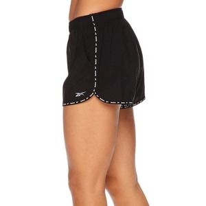 Sz L Reebok Black Pocket Fast Track Active Shorts Women